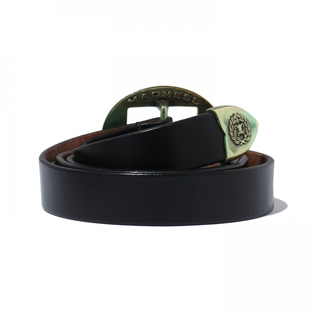 Balmain valley discount medallion-detail leather belt